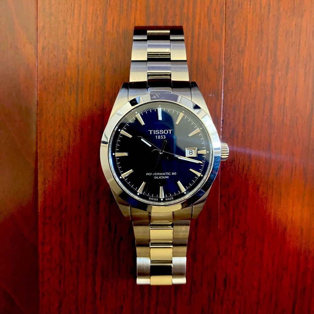 Tissot Gentleman Powermatic 80 Men’s 40mm Watch! MSRP $825.00!